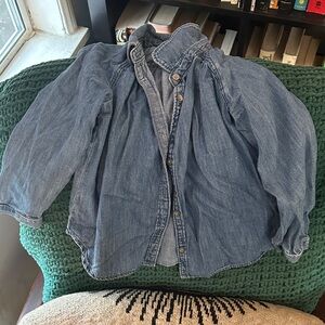 GAP kids toddler Organic Cotton Denim Shirt